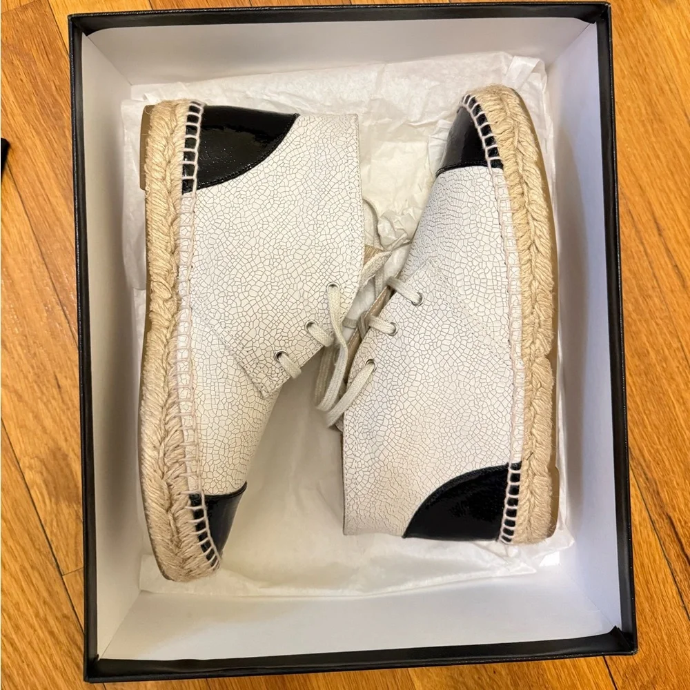 Chanel Women’s Shoes Boots Espadrilles– Size 7   New!